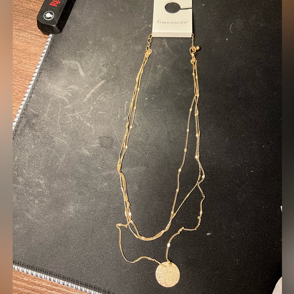 Francesca’s Gold Layer Chain Necklace
